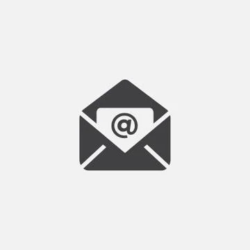 Email icon vector Stock Illustration