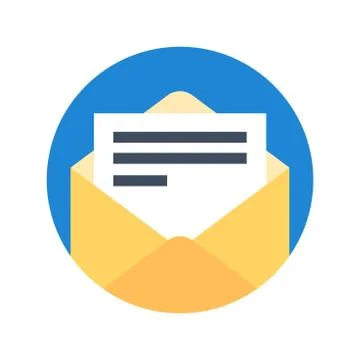 Email icon vector illustration Stock Illustration