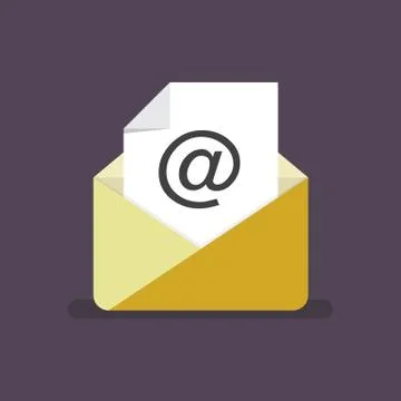 Email icon vector illustration Stock Illustration