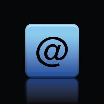 Email icon web Stock Illustration