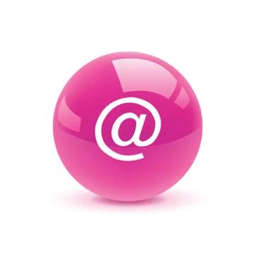 Email icon web Illustrazione stock