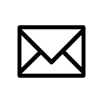 Email icon.Envelope Icon vector. Trendy mail icon in flat style Stock Illustration