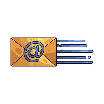 Email illustration Stock Illustration