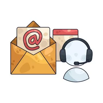 Email illustration Stock Illustration