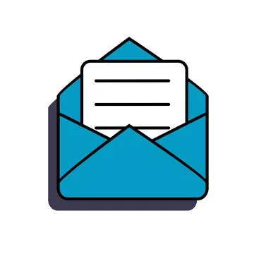 Email is an interface element of the old pc windows 90s. In retro vaporwave s Stock Illustration