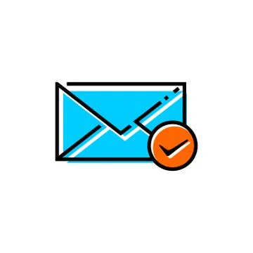 Email Letter Vector Icons Stock Illustration