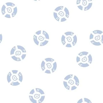 Email list segmentation glyph vector seamless pattern イラスト素材