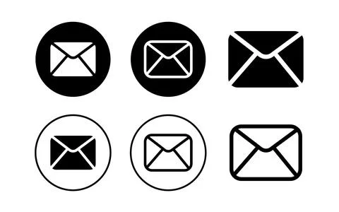 Email logo Icon vector illustration. Stock Illustration