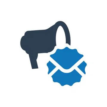Email Marketing Icon Ilustración de archivo