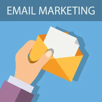 Email Marketing Stock Illustration