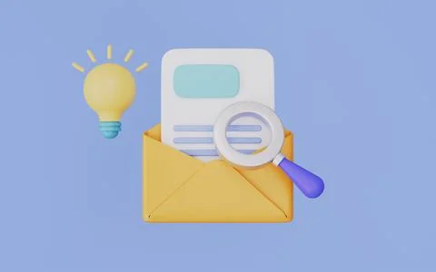 Email marketing system, Subscribe now our newsletter Email subscribe concept  Stock Illustration