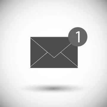 Email message Stock Illustration
