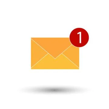 Email message Stock Illustration