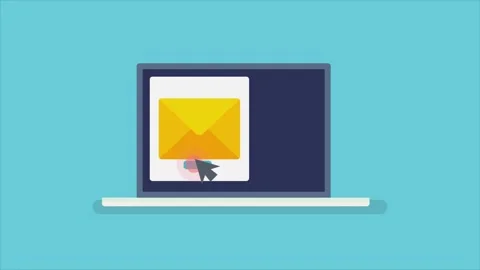 Send Email Animation Stock Video Footage | Royalty Free Send Email ...