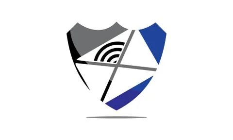 Email Protection Template Ilustración de archivo