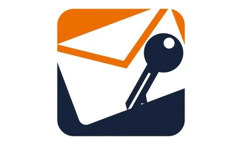 Email Protection Template 스톡 일러스트