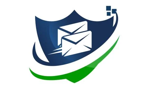 Email Protection Template Stock Illustration