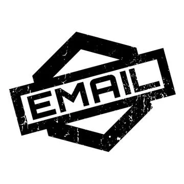 Email rubber stamp Stock Illustration