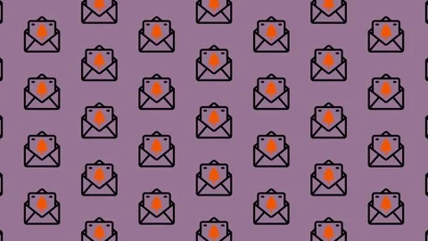 Email Security Pattern - A Seamless Blend of Protection and Style. Video stock 325375287