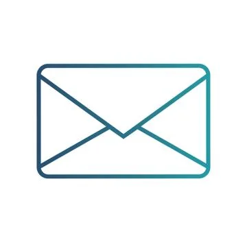 Email send concept vector illustration. Mail envelope icon. Stock Illustration