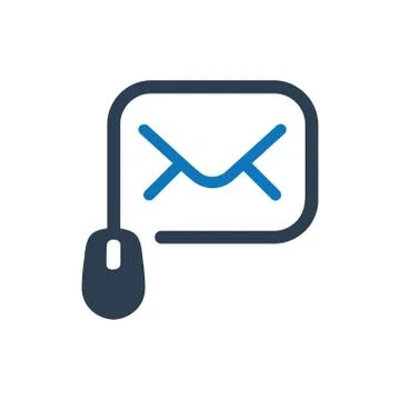Email Subscription Icon Stock Illustration