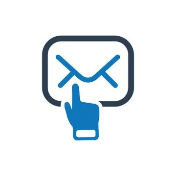 Email Subscription Icon Illustrazione stock