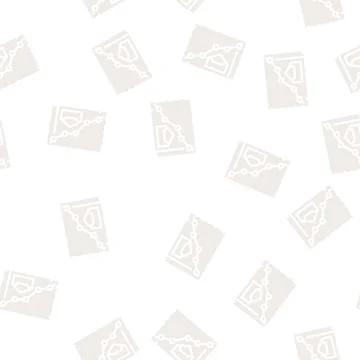 Email subscriptions increment glyph vector seamless pattern Illustrazione stock