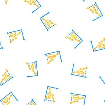 Email subscriptions increment vector seamless pattern イラスト素材