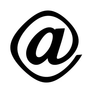 Email symbol icon. Stock Illustration