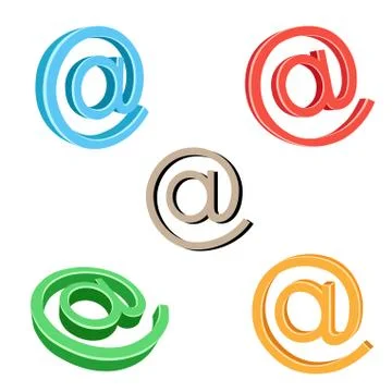 Email symbol Stock Illustration