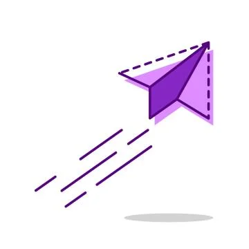 Email Telegram Logo Template. Vector Illustrator Eps.10 Stock-Illustration