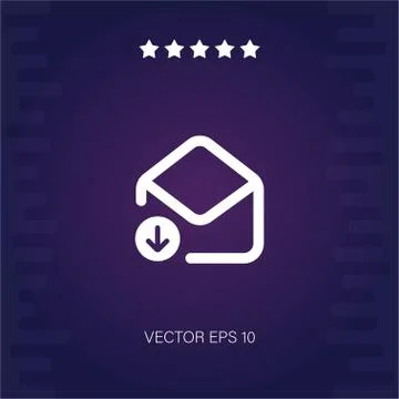 Email vector icon Stock Illustration