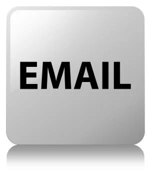 Email white square button Stock Illustration