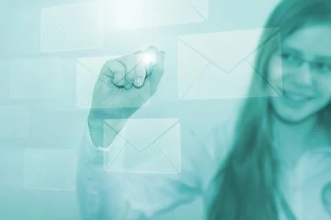 Emails Stock Illustration