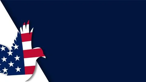 Emancipation Day background with American flag dove and hand symbol of free.. Stock Illustration