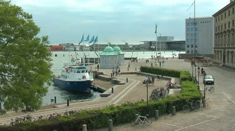Embankment Stock Footage 8946507