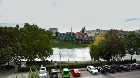 Embankment in Maribor Video stock 220340562