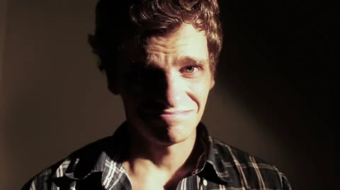 Embarrassed man Stock Footage 25856420