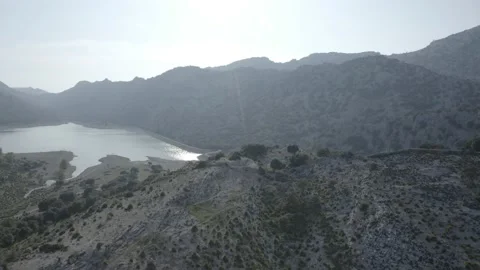Embassament de Cúber Great biding site in the Serra de Tramuntana , Mallorca Stock Footage 142877407