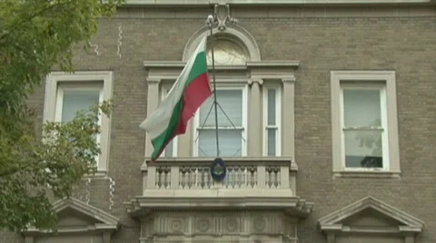 Embassy of Bulgaria Stock Footage 8509224