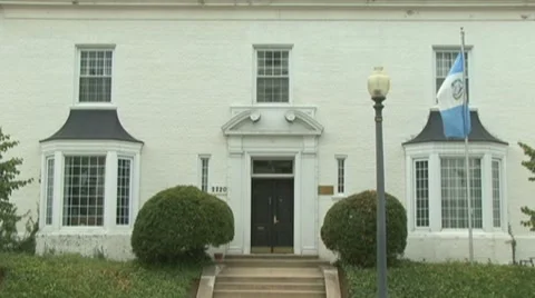 Embassy of Guatemala Stock Footage 8509488