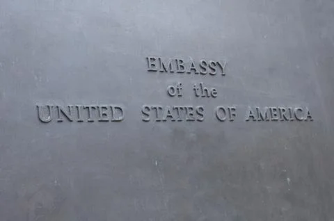 Embassy of usa Stock Photos