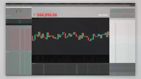 Embedded Finance HFT Pulse Stock Footage 332238077