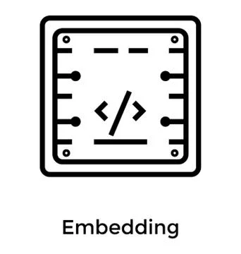 Embedding Device Vector Stock Illustration