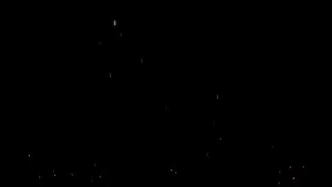 Ember Particles going Upwards, With Alpha Channel Stock-Footage 79073962