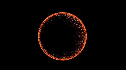 Embers (13.33° from Back Side) Stock-Footage 33849599