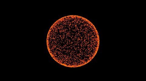 Embers (166.67° from Back Side) Stock Footage 33851802