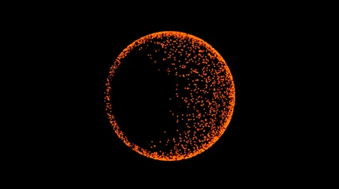 Embers (40° from Back Side) Stock-Footage 33849012