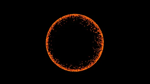 Embers (6.67° from Back Side) Stock-Footage 33849600