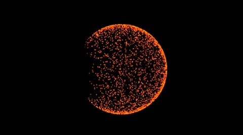 Embers (80° from Back Side) Stock-Footage 33847925